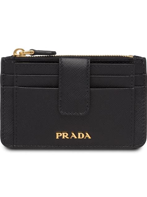 prada gold card holder|prada credit card holder wallet.